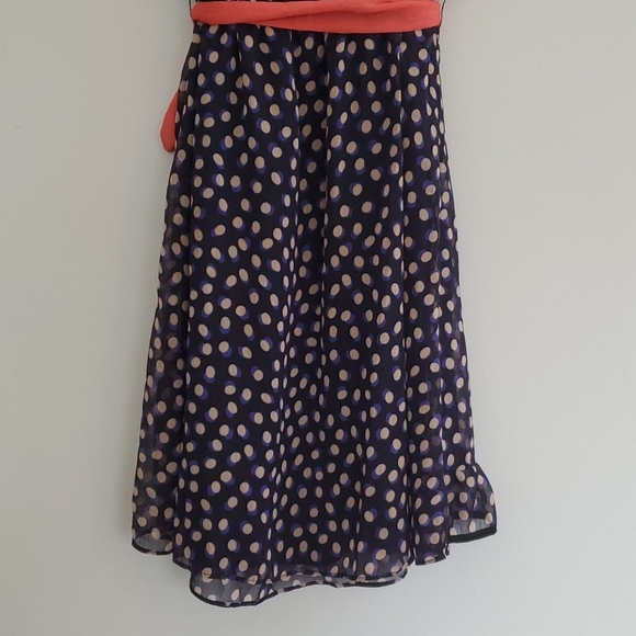 H&M Polkadot chiffon ruffle dress NWT - Picture 5 of 8